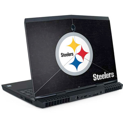 NFL Pittsburgh Steelers Distressed Dell Alienware Skin