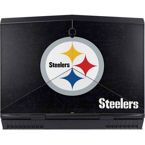 NFL Pittsburgh Steelers Distressed Dell Alienware Skin
