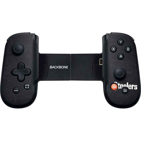 NFL Pittsburgh Steelers Distressed Backbone One for iPhone Game Controller Skin