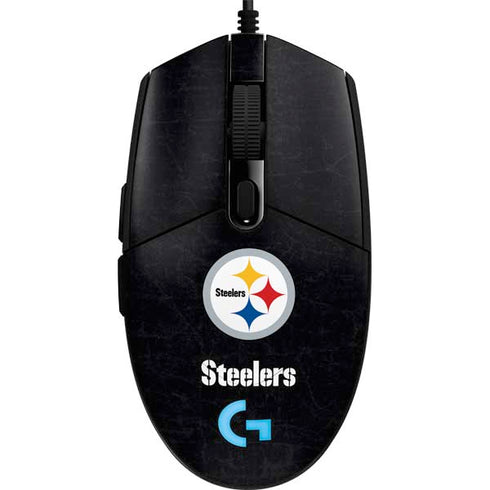 NFL Pittsburgh Steelers Distressed G203 Prodigy RGB Wired Gaming Mouse Skin