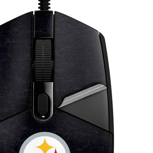 NFL Pittsburgh Steelers Distressed G203 Prodigy RGB Wired Gaming Mouse Skin