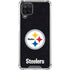 NFL Pittsburgh Steelers Distressed Galaxy A12 Clear Case
