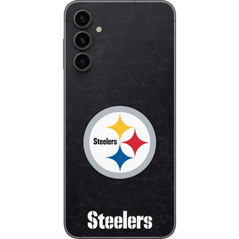 NFL Pittsburgh Steelers Distressed Galaxy A14 5G Skin