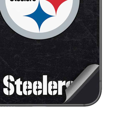 NFL Pittsburgh Steelers Distressed Galaxy A14 5G Skin