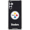 NFL Pittsburgh Steelers Distressed Galaxy A15 5G Clear Case