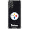 NFL Pittsburgh Steelers Distressed Galaxy A32 5G Clear Case