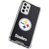 NFL Pittsburgh Steelers Distressed Galaxy A33 5G Clear Case