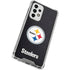 NFL Pittsburgh Steelers Distressed Galaxy A53 5G Clear Case