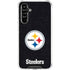 NFL Pittsburgh Steelers Distressed Galaxy A54 5G Clear Case