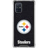 NFL Pittsburgh Steelers Distressed Galaxy A71 5G Clear Case