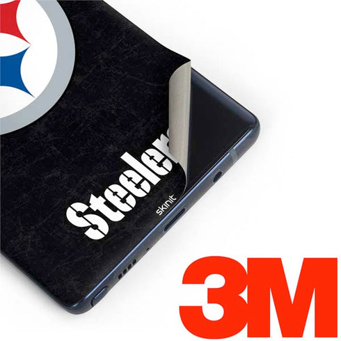 NFL Pittsburgh Steelers Distressed Galaxy Note 9 Skin