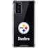 NFL Pittsburgh Steelers Distressed Galaxy Note20 5G Clear Case