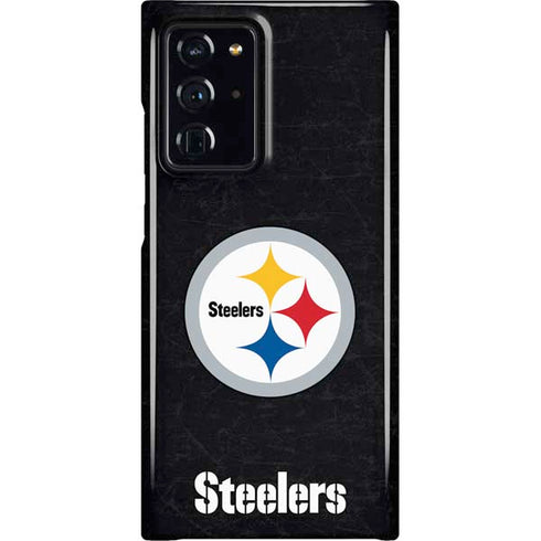 NFL Pittsburgh Steelers Distressed Galaxy Note20 Ultra 5G Lite Case