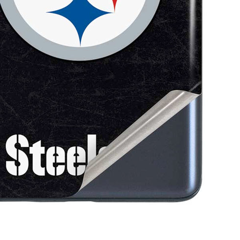 NFL Pittsburgh Steelers Distressed Galaxy S20 Fan Edition Skin