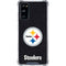 NFL Pittsburgh Steelers Distressed Galaxy S20 FE Clear Case