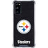 NFL Pittsburgh Steelers Distressed Galaxy S20 FE Clear Case