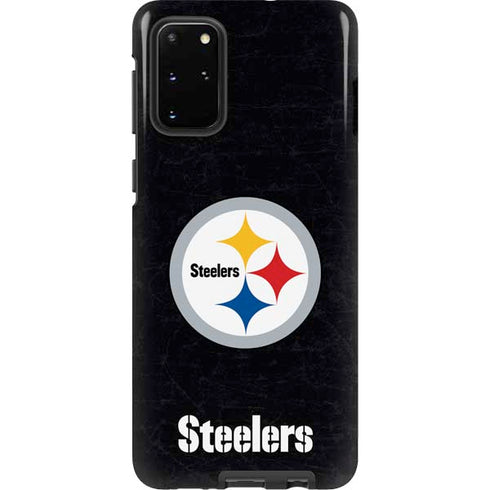NFL Pittsburgh Steelers Distressed Galaxy S20 Plus Pro Case