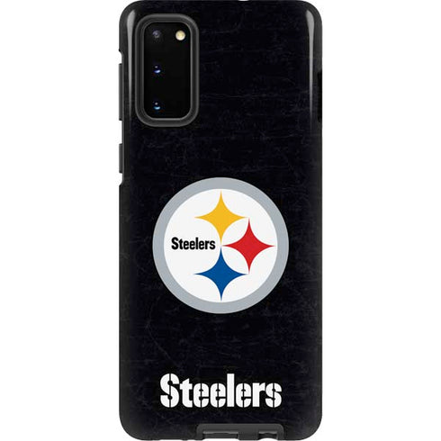 NFL Pittsburgh Steelers Distressed Galaxy S20 Pro Case