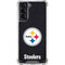 NFL Pittsburgh Steelers Distressed Galaxy S21 5G Clear Case