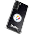 NFL Pittsburgh Steelers Distressed Galaxy S21 Plus 5G Clear Case