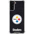 NFL Pittsburgh Steelers Distressed Galaxy S22 Plus Clear Case