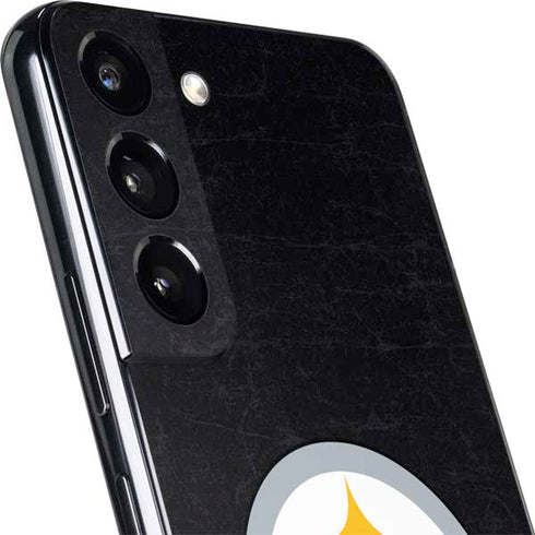 NFL Pittsburgh Steelers Distressed Galaxy S22 Plus Skin