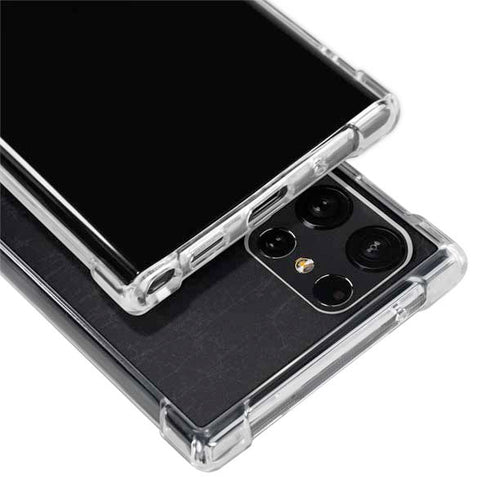 NFL Pittsburgh Steelers Distressed Galaxy S22 Ultra Clear Case