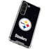 NFL Pittsburgh Steelers Distressed Galaxy S23 Clear Case