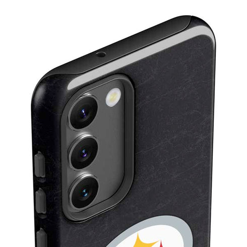 NFL Pittsburgh Steelers Distressed Galaxy S23 Plus Pro Case