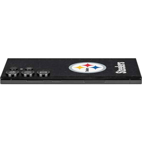 NFL Pittsburgh Steelers Distressed Galaxy S23 Ultra Skin