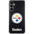 NFL Pittsburgh Steelers Distressed Galaxy S24 Plus Clear Case