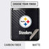 NFL Pittsburgh Steelers Distressed Galaxy Z Flip Skin