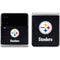 NFL Pittsburgh Steelers Distressed Galaxy Z Flip4 5G Skin