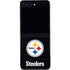 NFL Pittsburgh Steelers Distressed Galaxy Z Flip5 5G Skin