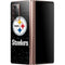 NFL Pittsburgh Steelers Distressed Galaxy Z Fold2 5G Skin