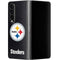 NFL Pittsburgh Steelers Distressed Galaxy Z Fold4 5G Skin