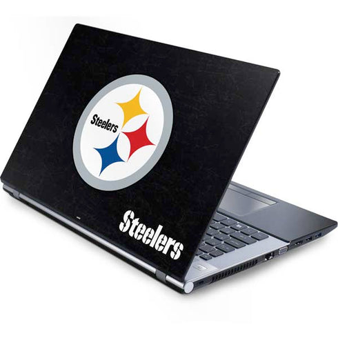 NFL Pittsburgh Steelers Distressed Generic Laptop Skin