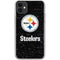 NFL Pittsburgh Steelers Distressed iPhone 11 Clear Case