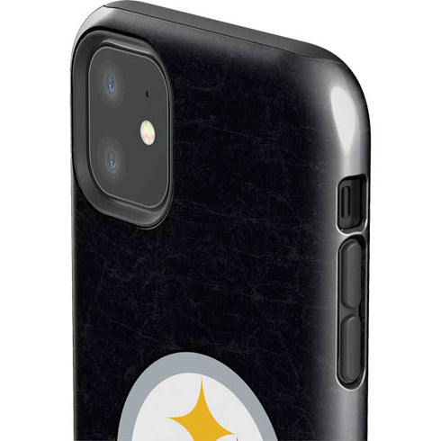 NFL Pittsburgh Steelers Distressed iPhone 11 Impact Case