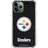 NFL Pittsburgh Steelers Distressed iPhone 11 Pro Max Clear Case
