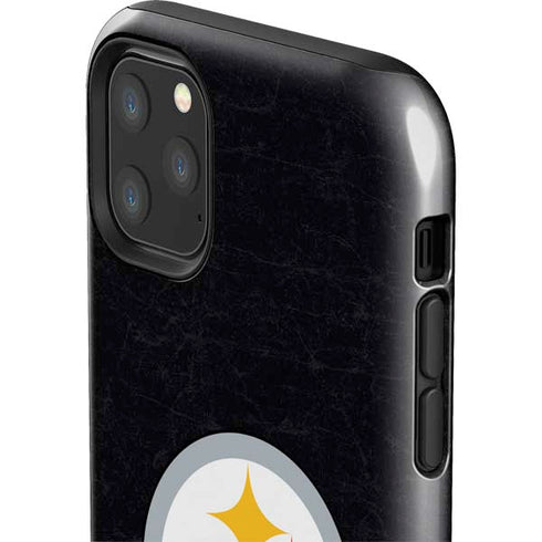 NFL Pittsburgh Steelers Distressed iPhone 11 Pro Max Impact Case