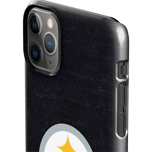 NFL Pittsburgh Steelers Distressed iPhone 11 Pro Max Lite Case