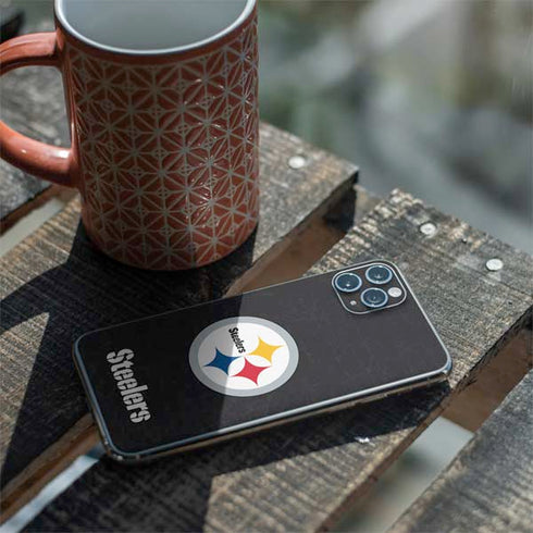 NFL Pittsburgh Steelers Distressed iPhone 11 Pro Max Skin