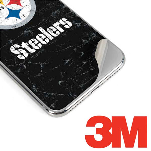 NFL Pittsburgh Steelers Distressed iPhone 11 Pro Skin