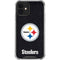 NFL Pittsburgh Steelers Distressed iPhone 12 Mini Clear Case
