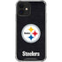 NFL Pittsburgh Steelers Distressed iPhone 12 Mini Clear Case