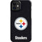 NFL Pittsburgh Steelers Distressed iPhone 12 Mini Lite Case