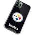 NFL Pittsburgh Steelers Distressed iPhone 12 Pro Clear Case