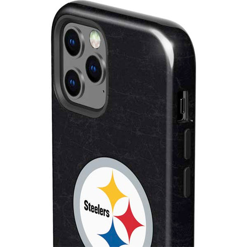 NFL Pittsburgh Steelers Distressed iPhone 12 Pro Max Impact Case