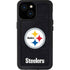 NFL Pittsburgh Steelers Distressed iPhone 13 Mini Waterproof Case